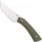 Bestech STEP BFK06B Stonewashed D2, Green G10, Fahrtenmesser