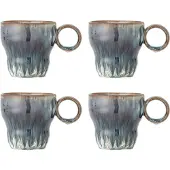 Bloomingville Nigel Tassen blau 4er Set