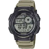 Casio Herren Armbanduhr AE-1000W-5AVEF digital schwarz-khaki