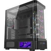 XYZPrinting QUANTUM PRO, Midi Tower, PC, Schwarz, ATX, micro ATX, Mini-ITX, Metall, Gehärtetes Glas, 18 cm