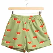 Snurk Shorts Watermelon Damen Grün-XS