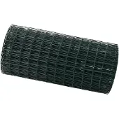 vidaXL Eurozaun 0,8 x 25 m PVC-beschichtetes Eisen Grün