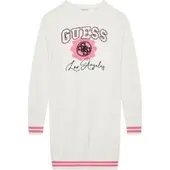 GUESS Strickkleid J5YK09 Z3OF0 Weiß Regular Fit