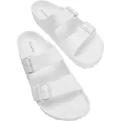 Original Brands HOLSTER Holster Sundreamer Vegane Damen-Pantoletten WEISS 39