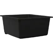 vidaXL Küchenspüle Schwarz 38 x 44 x 20 cm Granit