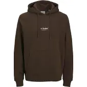 Jack & Jones "JJESOHO SWEAT HOOD NOOS", Baumwollmischung, relaxed fit