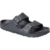 Holster Sundreamer Vegane Damen-Pantoletten,leichte EVA-Sandalen,Fußgewölbestütze,von Podologen empfohlenes,anatomisch geformtes Fußbett,wasserdichte rutschfeste Sommer-Pantoletten GRAU 42