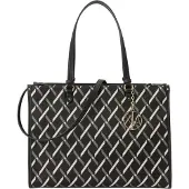 Armani Exchange für Damen. XW000927AF17155MC043 Drucktasche schwarz (OSFA), Lässig, Polyester