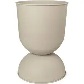 Ferm Living Hourglass Pflanzentopf Small Cashmere - , Hourglass, Beige, Metall