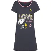 Peanuts Sleepshirt mit großem Snoopy-Motiv