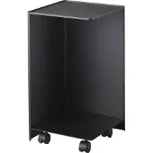 SmartaSaker Toilettenpapierhalter mit Rollen Tower Black