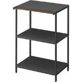 Yamazaki Küchenregal schwarz stehend Metall Standregal 3 Ebenen 60x90x46cm "TOWER"