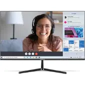 Medion P52726 (MD 20154) 68,6 cm (27 Zoll) Full HD Widescreen Monitor (FHD, HDR10, 16:9, HDMI, Displayport, VGA, Anti Flicker, Anti Glare, Anti Blue-Light, mehrsprachiges Menü) schwarz