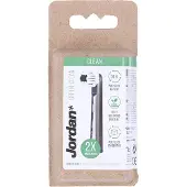 Jordan Green Clean Aufsteckbürsten Black - 2 Stück