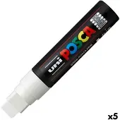 Posca PC-17K weiße Filzstifte - Set mit 5 Stück