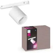 Philips Hue White and Color ambiance Perifo Zylinderspot Erweiterung weiß, Intelligenter Einbaustrahler, Bluetooth/Zigbee, Weiß, Integrierte LED, Metall, Nicht austauschbare(s) Leuchtmittel