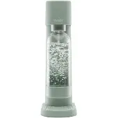MySoda Woody, Design-Wassersprudler (Pigeon) mit 1L Flasche und CO2 Zylinder