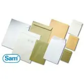 Sam Schachtel 100 radiographische Beutel (370x450) versetzt weiß 100 g autosam selbstklebend mit Silikonstreifen 147554