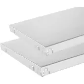 Schulte Zusätzliche Böden, für Steckregale, B 1200 x T 350 mm, weiß