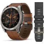 Garmin Fenix 8, 3,56 cm (1.4"), AMOLED, Touchscreen, 32 GB, GPS, 92 g
