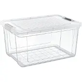 Storage solutions Vorratsbox, 30 Liter, transparent