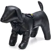 Beeztees Geschirr Supreme Y - Hundegeschirr Parinca schwarz 37 - 40 cm Nylon