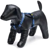 Beeztees Hunde Y-Geschirr Parinca Premium Nylon blau