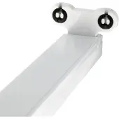 HOFTRONIC™ LED Leuchtstofflampe T8 150cm IP20 Grau Stahl