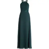 VM Abendkleid rückenfrei in Dusty Slate | Gr.: 36