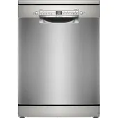 Bosch Serie 2 SMS2HTI02E, Freistehend, Standardgröße (60 cm), Edelstahl, Tasten, 1,75 m, 1,65 m