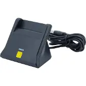 Deltaco UCR-156, USB 2.0, Schwarz
