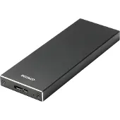 Deltaco MAP-K16N, SSD-Gehäuse, M.2, M.2, Serial ATA III, 5 Gbit/s, USB Konnektivität, Schwarz
