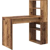 vidaXL Schreibtisch Altholz Holzwerkstoff 113 x 54 x 120 cm
