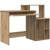 vidaXL Schreibtisch Artisan-Eiche 120,5 x 44 x 88,5 cm Holzwerkstoff