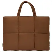 Selencia Vaya Puffy Laptoptasche 16 Zoll - Mocha Brown