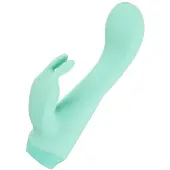 Cuties Mini 4 - Akku, wasserdichter Hasenvibrator (grün)