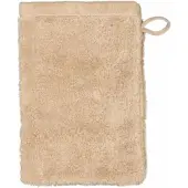 Cawö Waschlappen Lifestyle Uni Almond (6er Set)