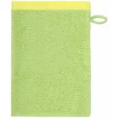 Cawö Waschlappen Lifestyle Splash Wendbar Pistachio/Lemon (6er Set)