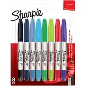Sharpie 1x8 Twin Tip Permanentmarker