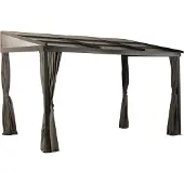 Sojag Aluminium Terrassenüberdachung Budapest 1012 Bronze 298x364x243 cm
