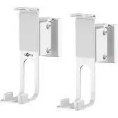 Goobay Lautsprecher-Wandhalterung One Sound Flex, weiss