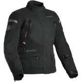 Dane Elec Valby Damen Schwarz Wasserdichte Textiljacke Größe 42