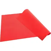 Clairefontaine Tischset ProNappe, wasserabweisend, abwischbar, reißfest, L 405 x B 305 mm, recycelbares Spunbond, rot, 1 Schachtel mit 100 Stück