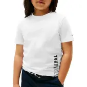 Tommy Hilfiger T-Shirt Graphic KB0KB09870 Weiß Regular Fit 152