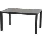 Siena Garden Silva Dining Tisch 140x90 cm – Aluminium (matt anthrazit) & Keramikplatte (washed grey)
