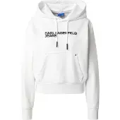 Karl lagerfeld Reg Logo Kapuzenpullover Weiß XS Frau Weiß XS