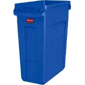 Rubbermaid 1971257, 60 l, Rechteckig, Harz, Blau, Vereinigte Staaten, 1 Stück(e)