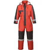 Portwest Winteroverall S 585 rot/schwarz Gr. S