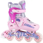 NILS Na13102 Filo Pink Eiskunstlaufkufen Grösse S (30-33) Nils Extreme