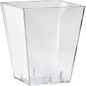 Duni Square, groß Transparent PS 150ml - 57x57x67